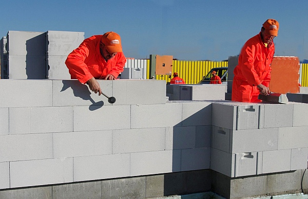 Budowa ściany z betonu komórkowego