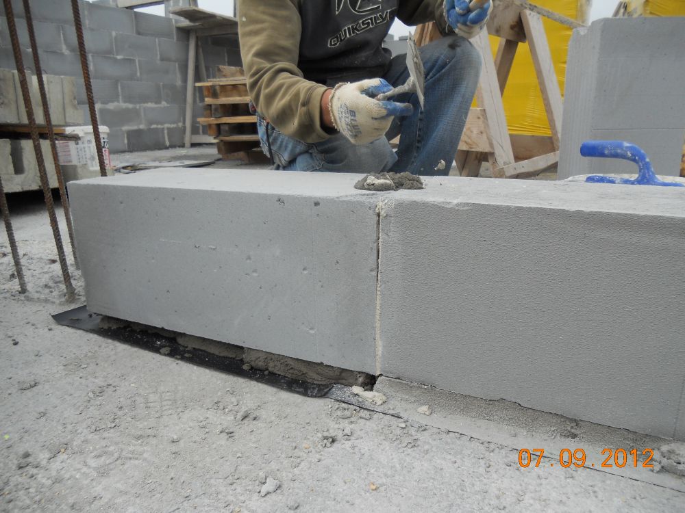 Murowanie ścian z betonu komórkowego
